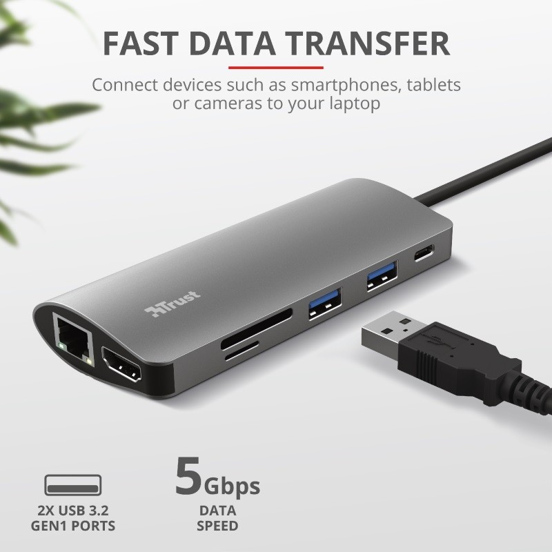 Trust dalyx 7-in-1 usb-c