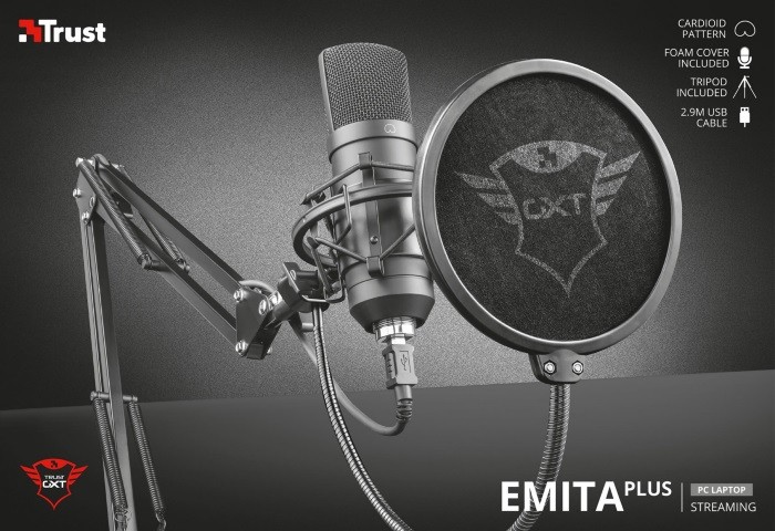 Trust gxt 252+ emita plus streaming (22400)