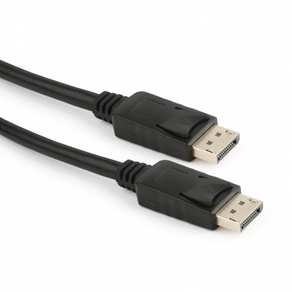 Gembird kabelis 2x male displayport, 3m, juodas