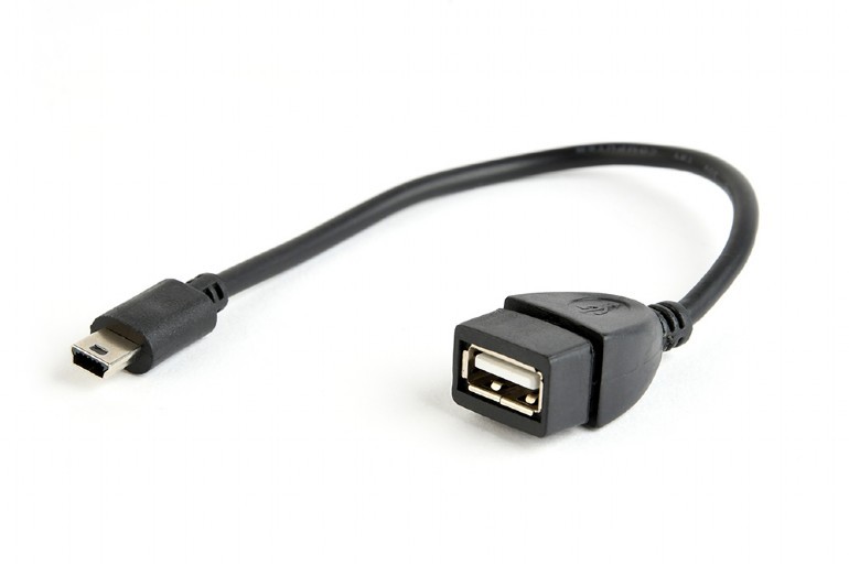 Kompiuterio laidas gembird, mini usb-b/usb-a, 0.15 m