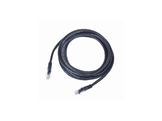 Tinklo laidas gembird pp12-0.25m/bk, rj45, 0.25 m