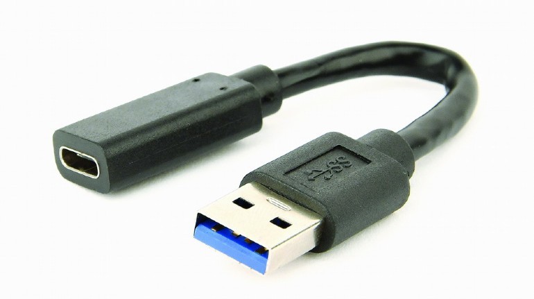 Tinklo laidas gembird a-usb3-amcf-01, usb-c/aux 3.5 mm, 10 cm