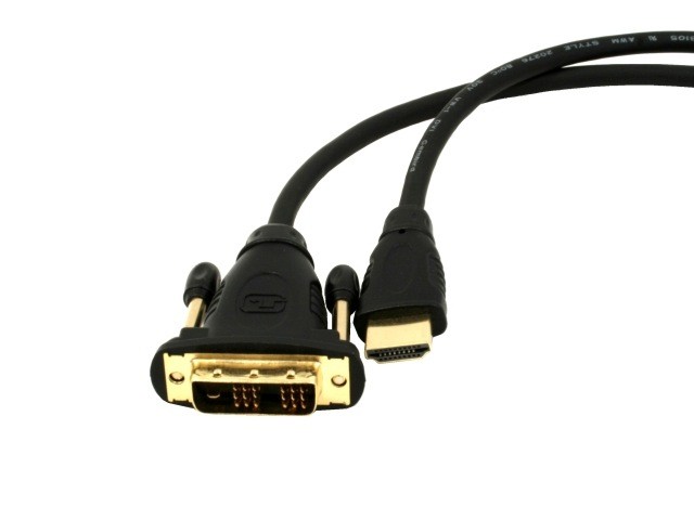 Hdmi laidas kabel do monitora dvi-d(18+1) - hdmi(19pin) m/m 3m