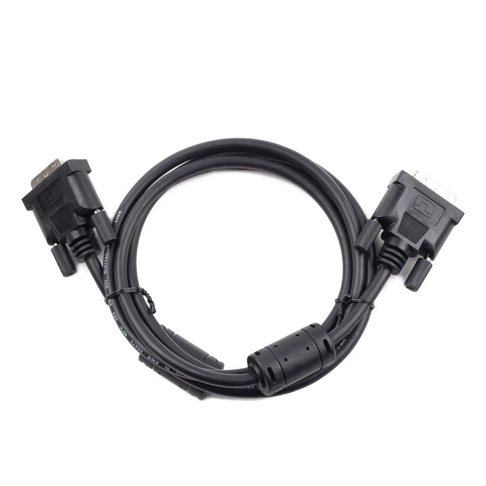 Kompiuterio laidas kabel do monitora dvi-d(18+1) m/m 1.8m single link black