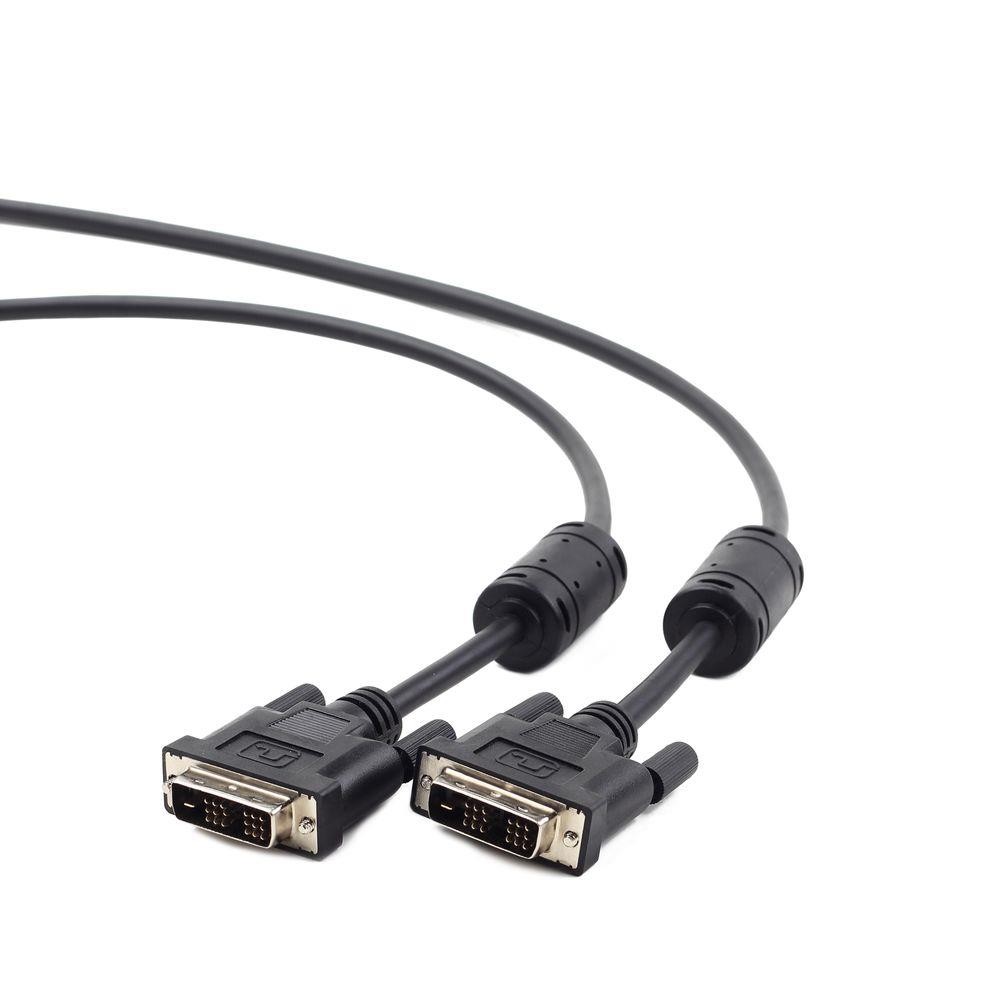 Kompiuterio laidas kabel do monitora dvi-d(18+1) m/m 1.8m single link black