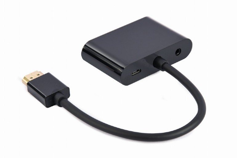 Gembird hdmi male to hdmi female + vga f