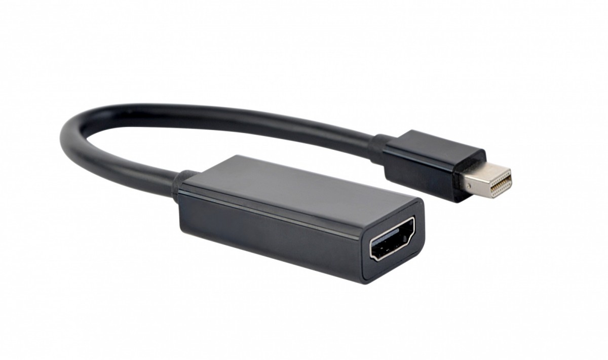Adapterio laidas 4k mini displayport on hdmi, juodas