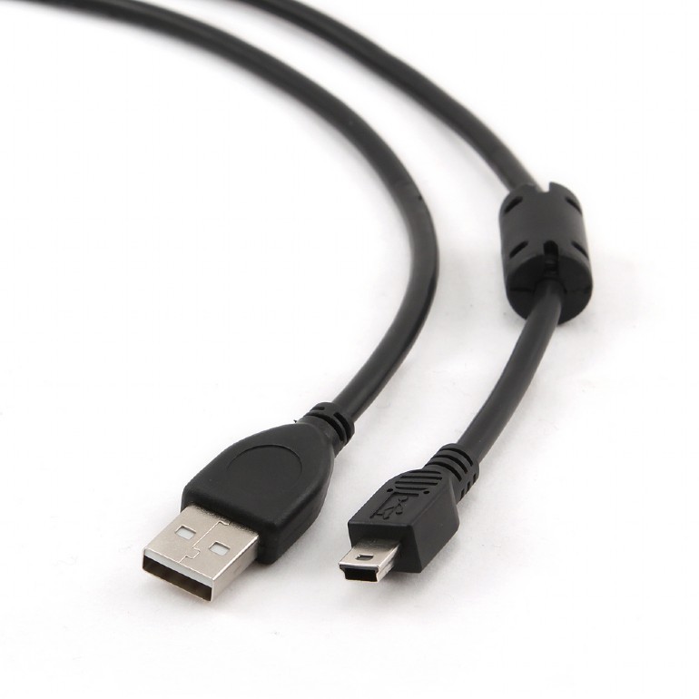 Kompiuterio laidas kabelis usb-mini 5pin 1.8m (canon) ferryt