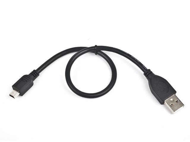 Kompiuterio laidas kabel usb-mini 5pin 0.3m (canon)