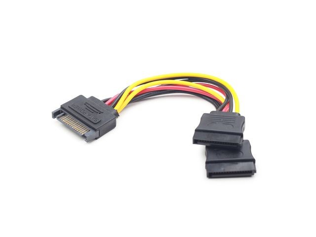 Tinklo laidas gembird cc-satam2f-01, sata, 0.15 m
