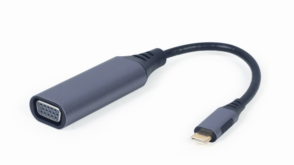 Adapteris gembird a-usb3c-vga-01, usb c – vga
