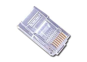 Priedas gembird plug3up6/100, rj45, 100 vnt.