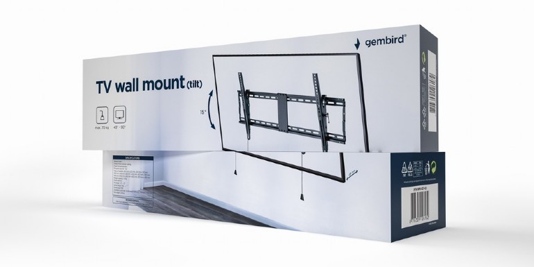 Tv laikiklis gembird wm-90t-01 43-90”
