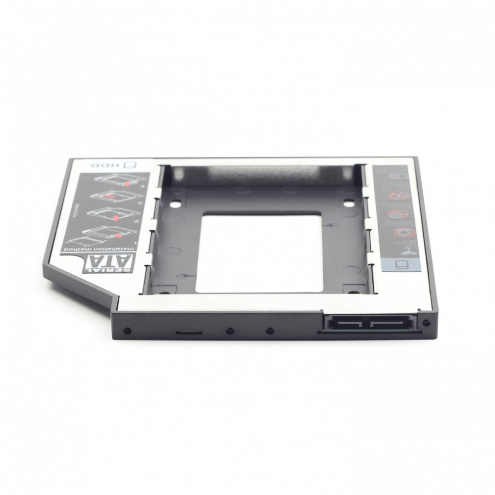 Gembird slim mounting frame for 2,5'' drive to 5.25'' bay