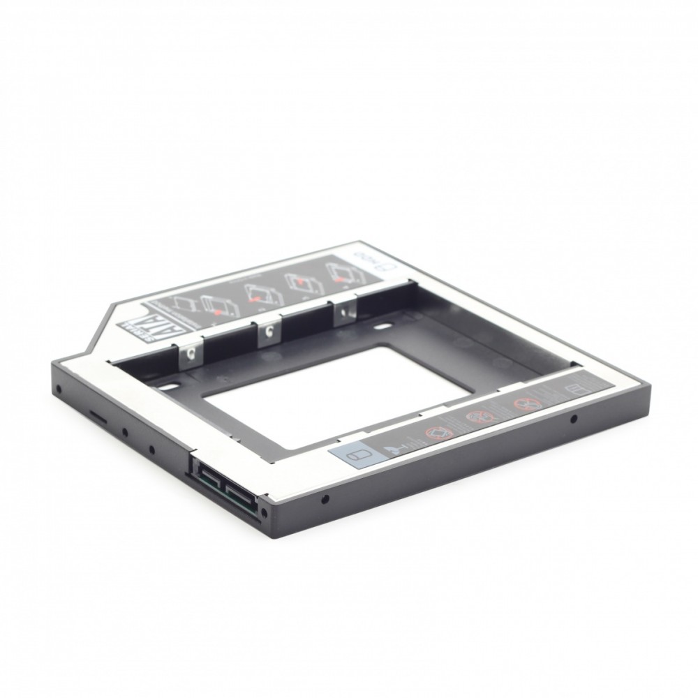Gembird slim mounting frame for 2,5'' drive to 5.25'' bay