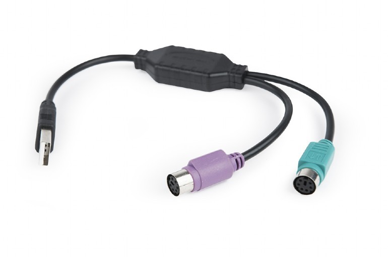 Maitinimo laidas gembird uaps12-bk, usb-a/mini-din, 0.3 m