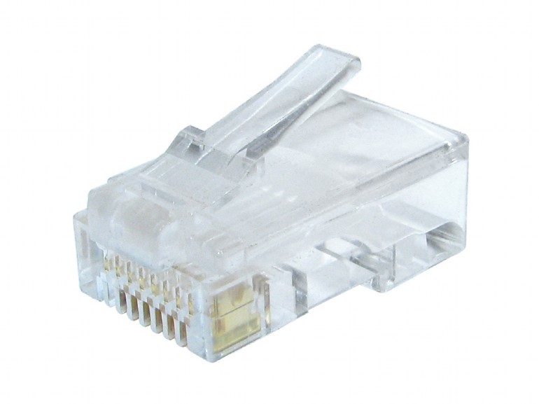 Priedas gembird lc-8p8c-002/100, rj45, 100 vnt.