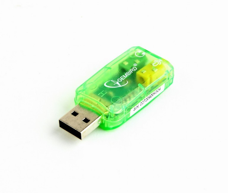 Garso plokštė gembird sc-usb-01