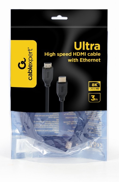 Hdmi laidas gembird cc-hdmi8k-3m, hdmi, 3 m