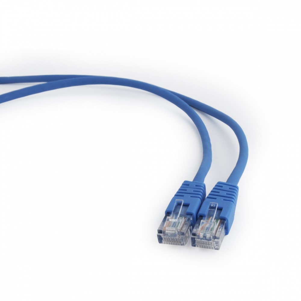 Maitinimo laidas gembird pp12-0.5m/b, rj45, 0.5 m