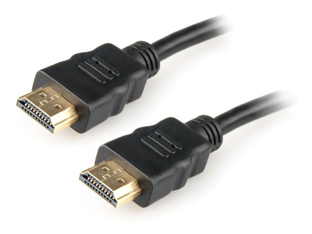 Hdmi laidas monitorius kabelis hdmi v.1.4 (19pin) m/m, 1m