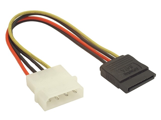 Maitinimo laidas gembird cc-sata-ps, sata, 0.15 m