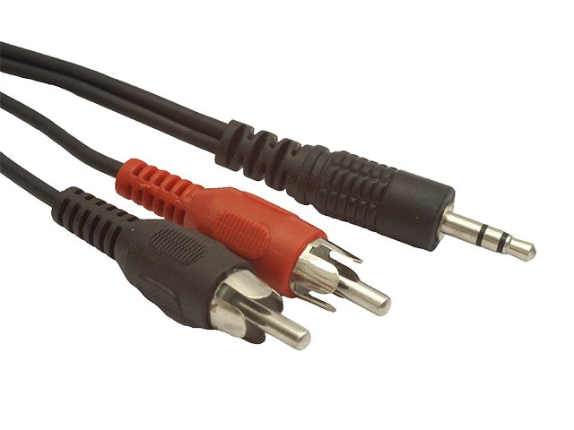 Audio laidas gembird, aux 3.5 mm/rca, 1.5 m