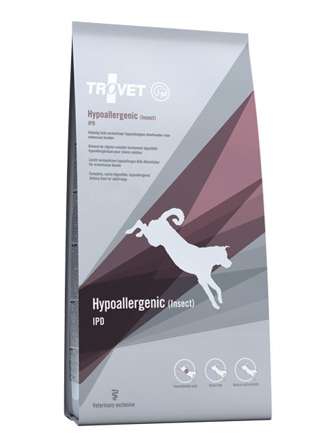 Trovet hypoallergenic insect ipd su vabzdžiais, 10 kg