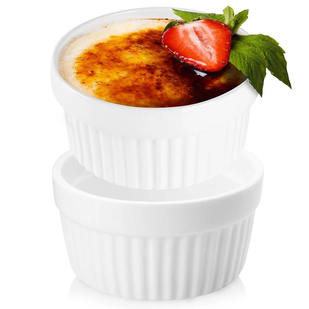 Kepimo indeliai keraminiai balti 9,5 cm