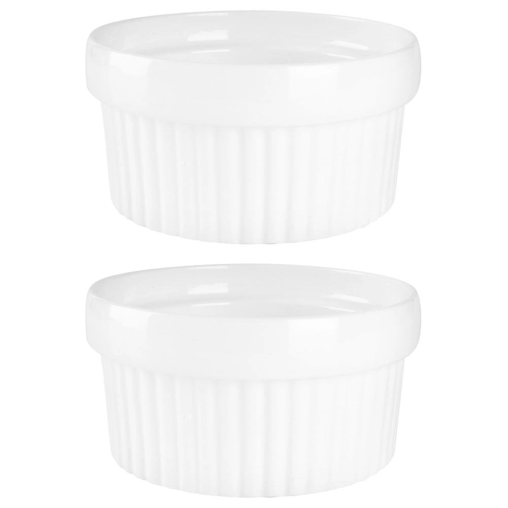 Kepimo indeliai keraminiai balti 9,5 cm 2