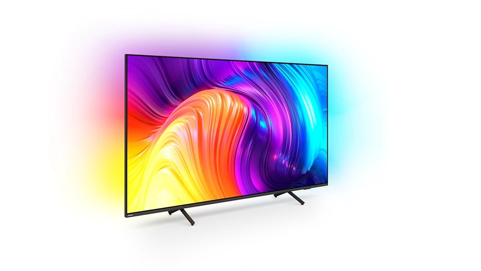 65 colių 4K UHD LED televizorius Philips su Ambilight ir Android