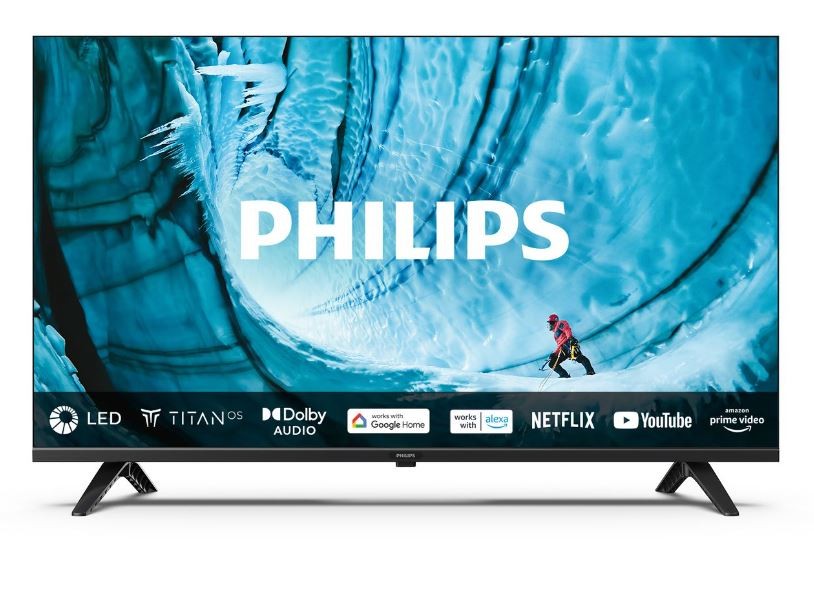 Išmanusis led televizorius su titan os ir dolby audio