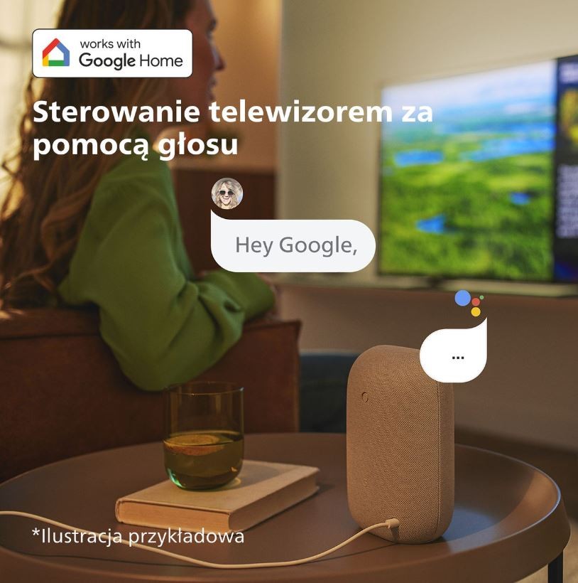 Išmanusis led televizorius su titan os ir dolby audio