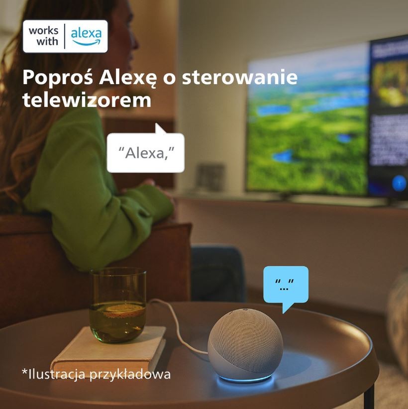 Išmanusis led televizorius su titan os ir dolby audio