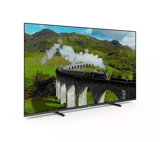 55 colių led 4k išmanusis televizorius philips
