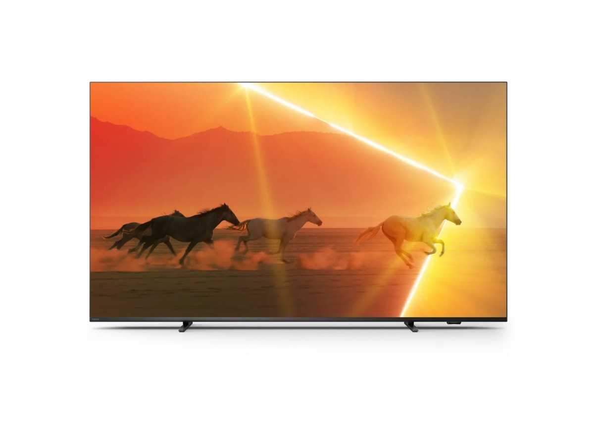 55 colių Mini LED televizorius su Ambilight