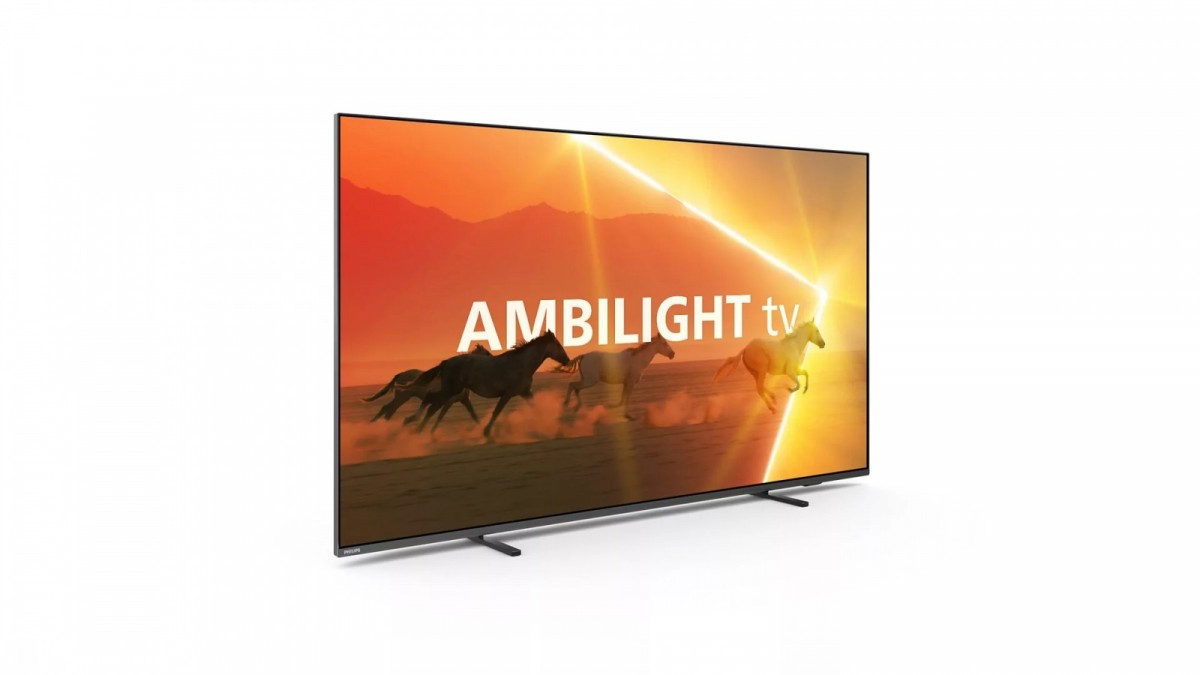 55 colių Mini LED televizorius su Ambilight