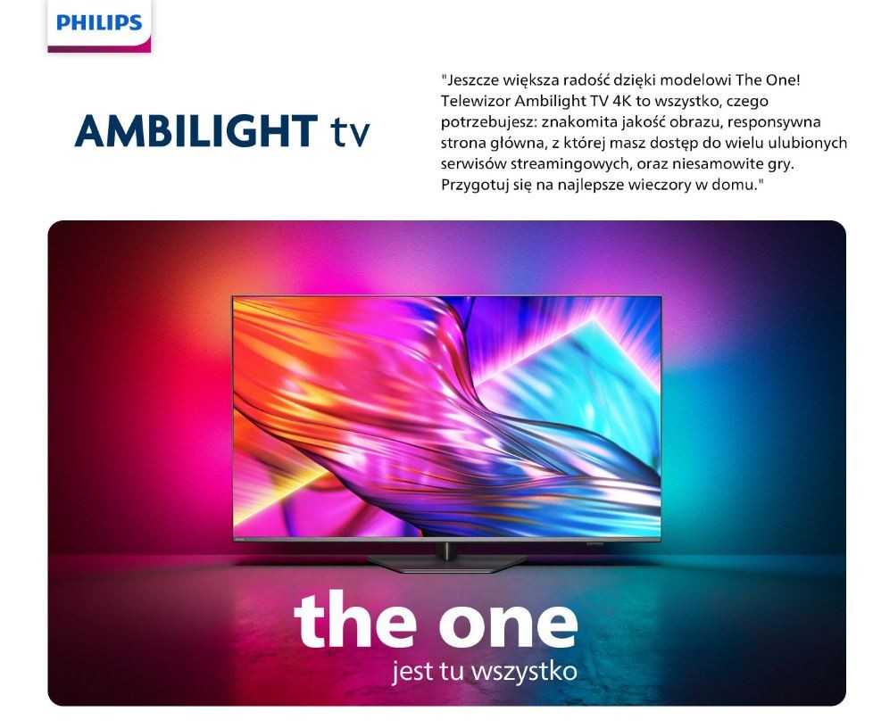 Televizorius philips 65pus8919/12, 65" (~165 cm)