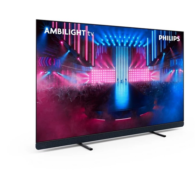 55 colių oled televizorius su ambilight ir bowers & wilkins garsu