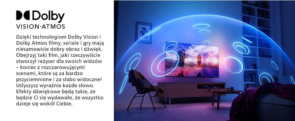 Televizorius philips 55pus8919/12 55" (139cm) 4k uhd led ambilight tv, 55" (~140 cm)