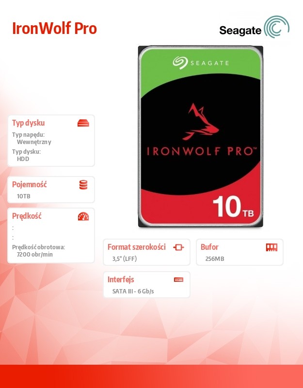 Hdd vidinis kietasis diskas seagate st10000nt001