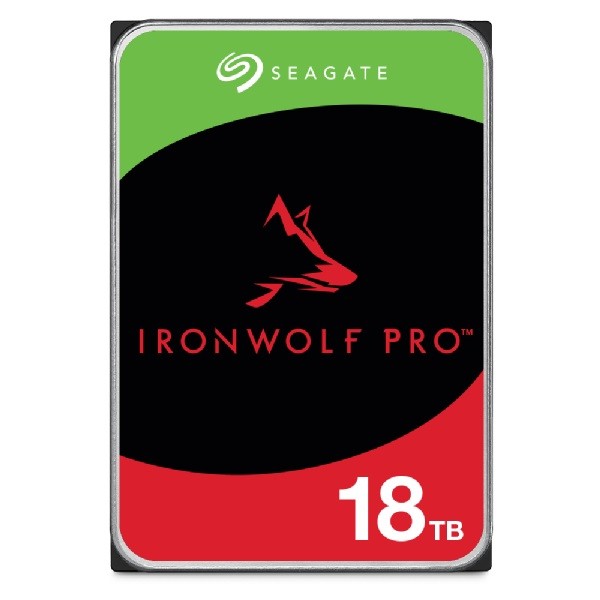Hdd vidinis kietasis diskas seagate ironwolf pro, 18tb (st18000nt001)