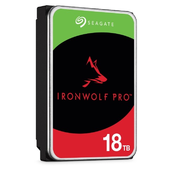 Hdd vidinis kietasis diskas seagate ironwolf pro, 18tb (st18000nt001)