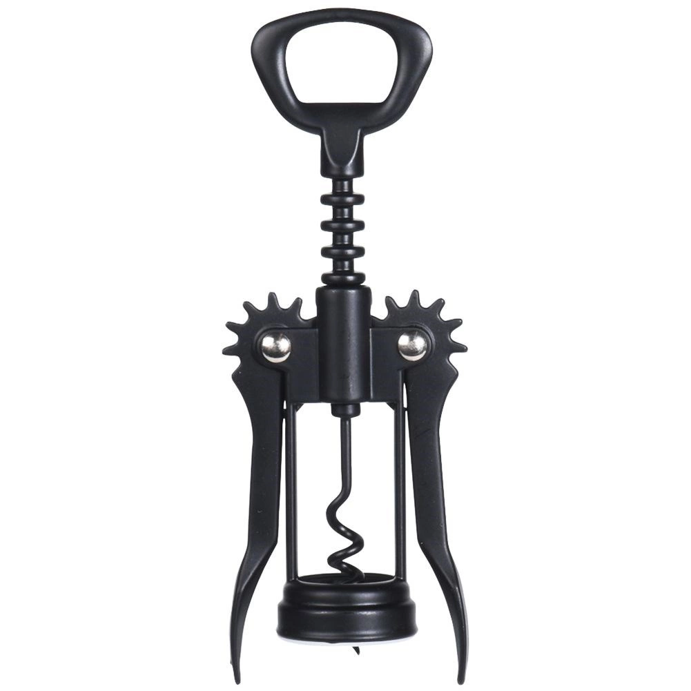 Kamščiatraukis metalinis juodas 16 cm 2
