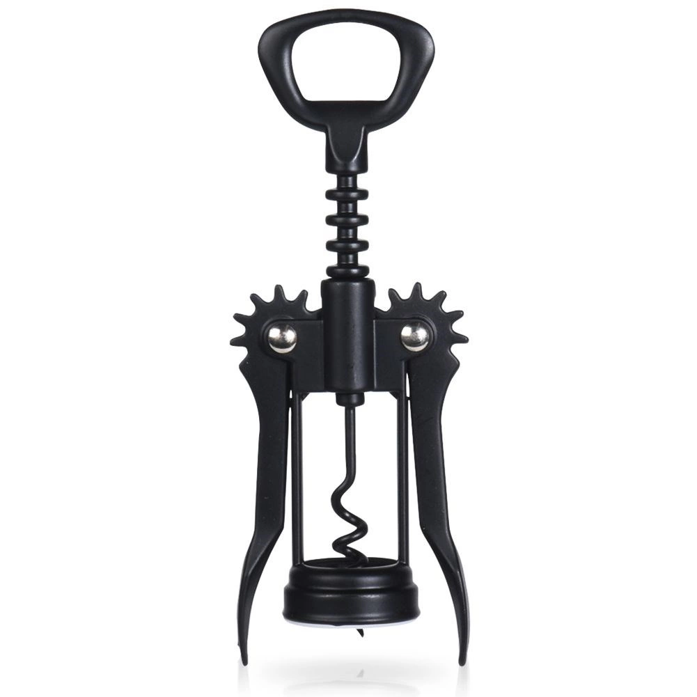 Kamščiatraukis metalinis juodas 16 cm