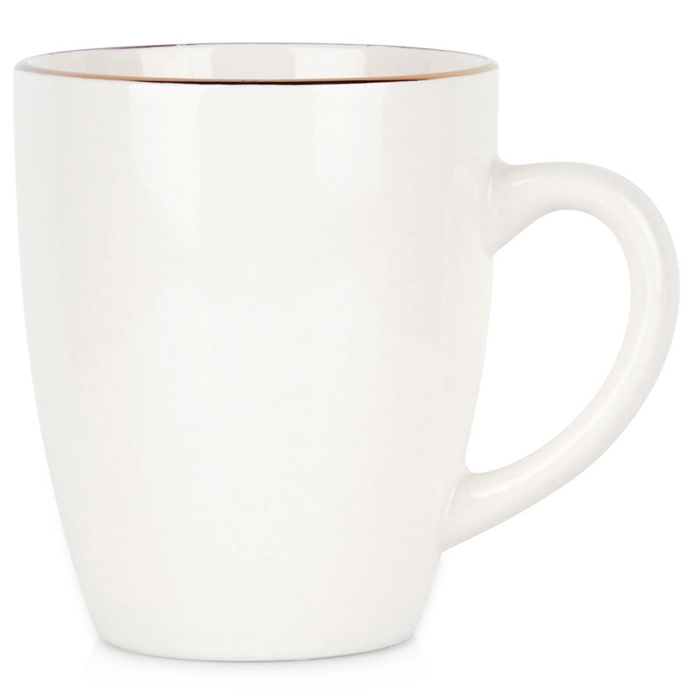 Porcelāna krūze 200 ml, balta, 10,5 × 7,5 × 9 cm