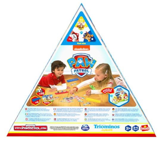 Žaidimas su šunyčiu patruliu, triominos junior