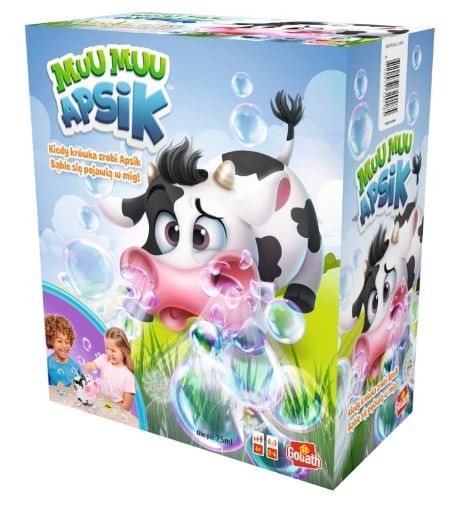 Vaikų žaidimas su burbulais moo moo apsik