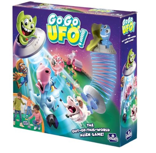 Stalo žaidimas goliath go go ufo