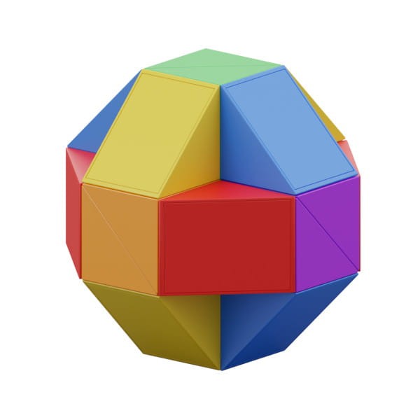 Dėlionė nexcube cobra, spalvota